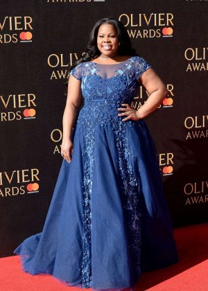 Amber Riley - 2017 Olivier Awards in London