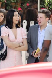 Amelia Hamlin - Seen with friends after lunch at The Ivy in Beverly Hills