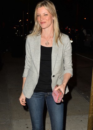Amy Smart Leaves The Opening of Au Fudge in West Hollywood