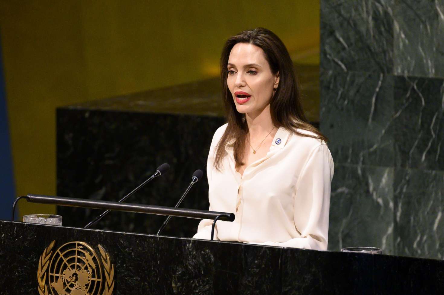 Angelina Jolie 2019 : Angelina Jolie: Sexual Violence in Conflict Speech -04