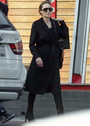 Angelina Jolie - Shopping at Maxfield in West Hollywood