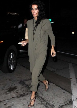 Angie Harmon - Craig's Restaurant in West Hollywood
