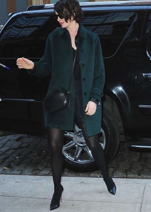 Anne Hathaway Style – out in New York – GotCeleb