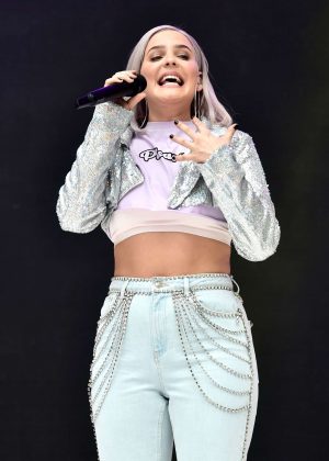 Anne-Marie - Performs at Capital FM Summertime Ball 2018 in London