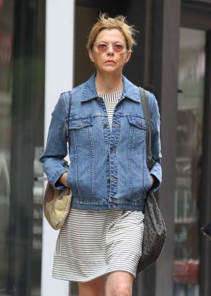 Annette Bening out in NYC