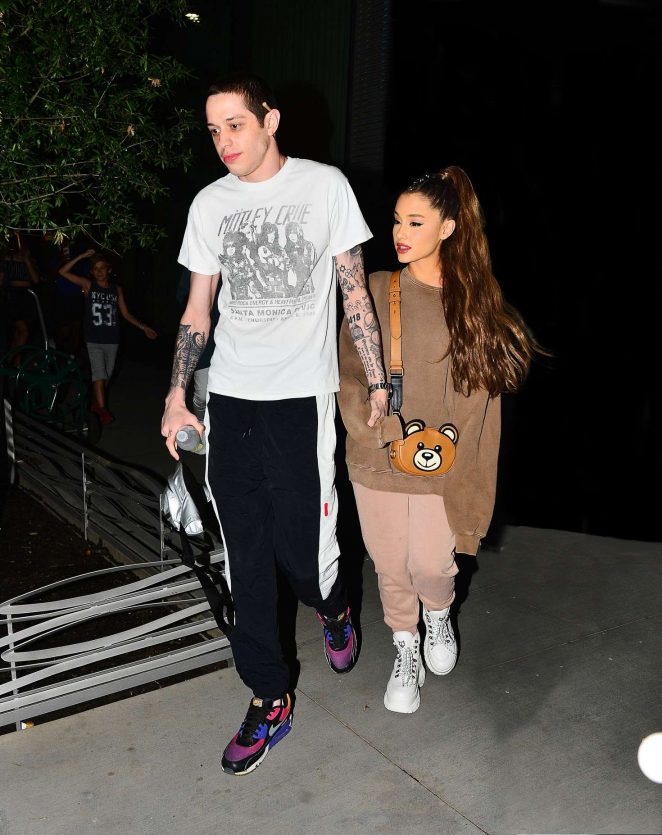 Ariana Grande and Pete Davidson - Night out in New York