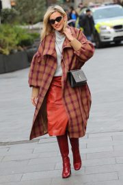 Ashley Roberts - Seen while leaving Heart radio in London