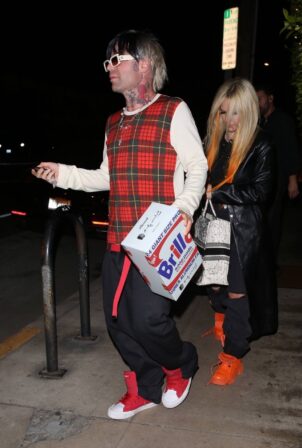Avril Lavigne - Leaves Giorgio Baldi in Santa Monica