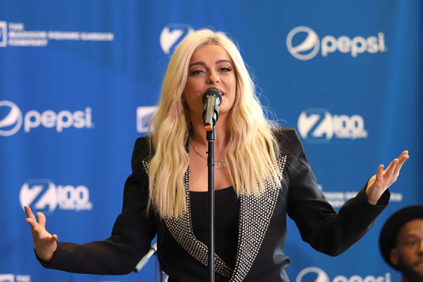 Bebe Rexha 2018 : Bebe Rexha: Madison Square Garden and Pepsico Partnership Press Conference -14