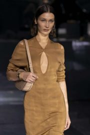 Bella Hadid - Burberry 2020 Show at London Fashion Week