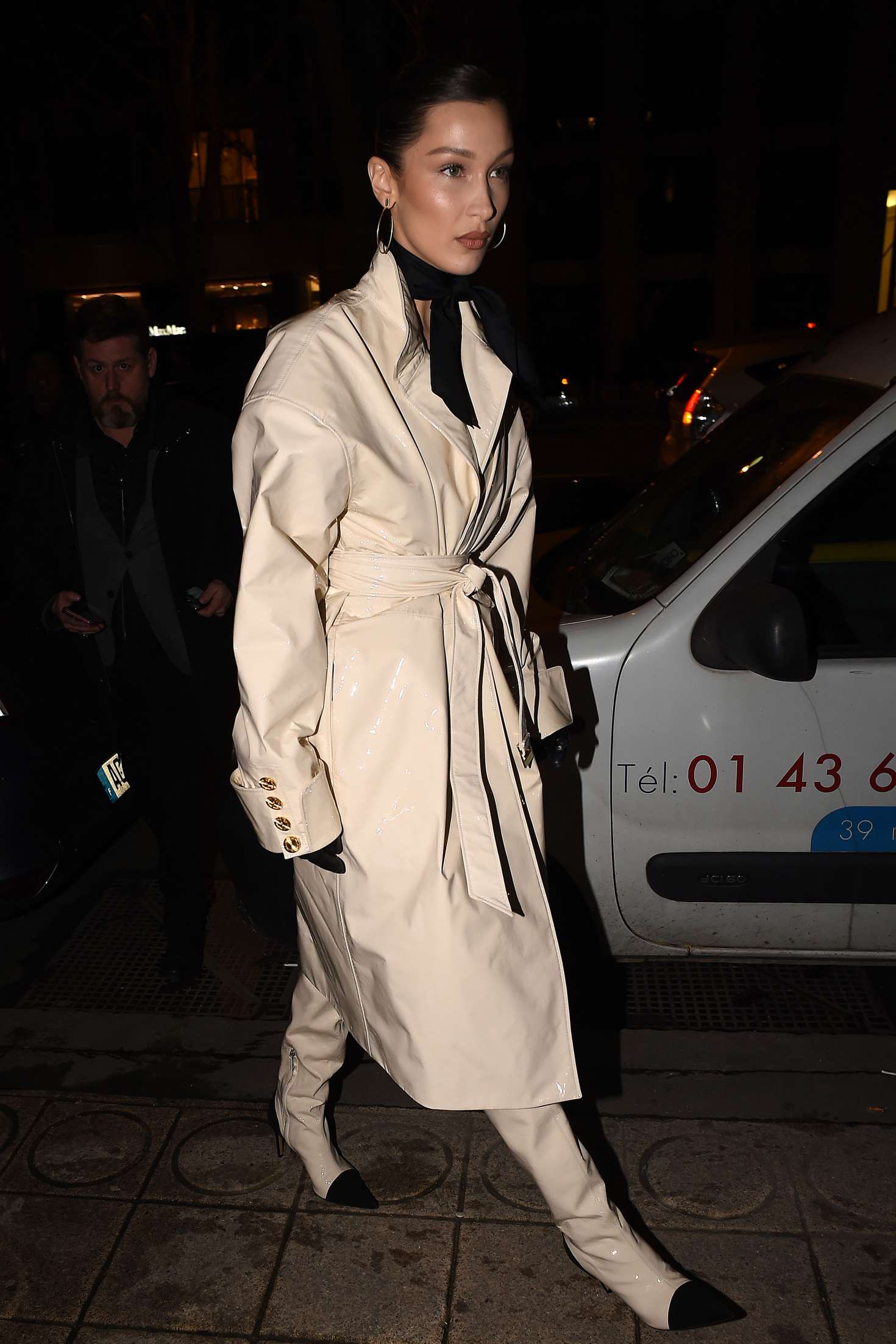 Bella Hadid: Goes to Louis Vuitton Party -10 | GotCeleb