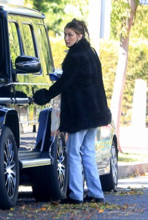 Bella Hadid - leaves a friend's house in Beverly Hills