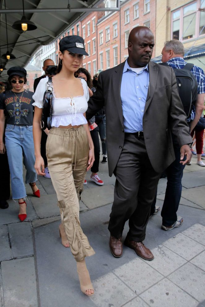 Bella Hadid - Seen Out Jason Wu fashion show in New York City