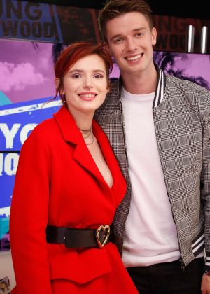 Bella Thorne and Patrick Schwarzenegger - Visit the Young Hollywood Studio in Los Angeles