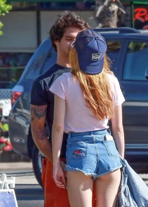 Bella Thorne - Hot in Shorts While out in Studio City