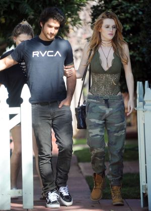 Bella Thorne With Boyfriend Out in West Hollywood