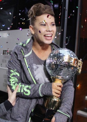 Bindi Irwin - Winner of Dancing With The Stars Season 21 in LA