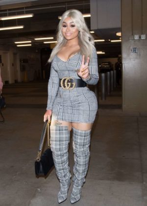 Blac Chyna - Leaves La Live in Los Angeles