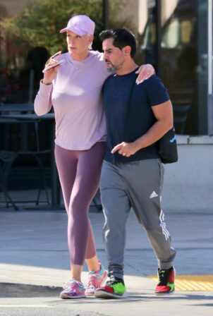 Brigitte Nielsen - Shopping at Whole Foods in Studio City