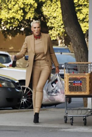 Brigitte Nielsen - Shopping candids in Los Angeles