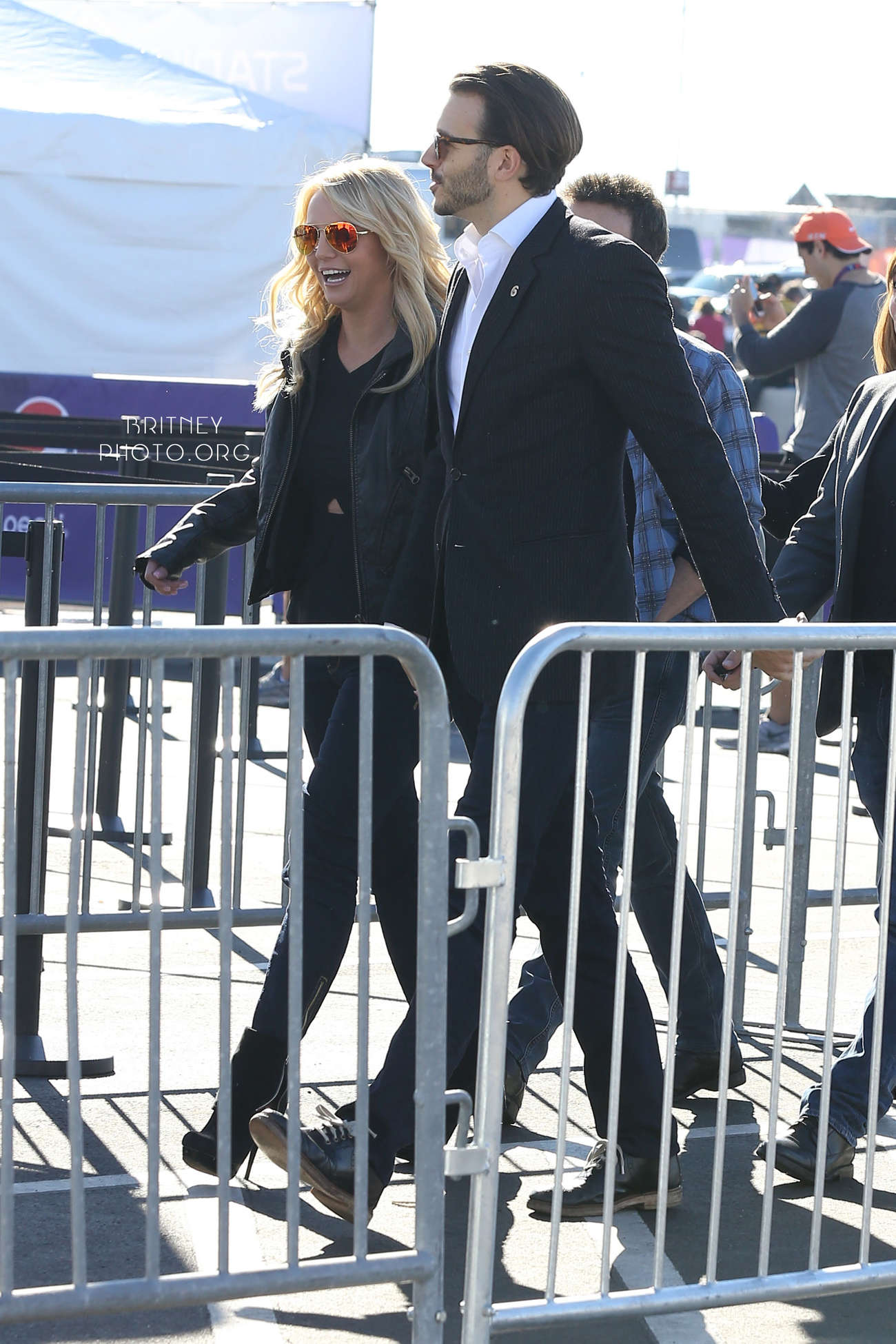 Britney Spears 2015 : Britney Spears – Arriving at the Super Bowl XLIX -07