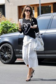 Brook Burke in White Pants - Out in West Hollywood
