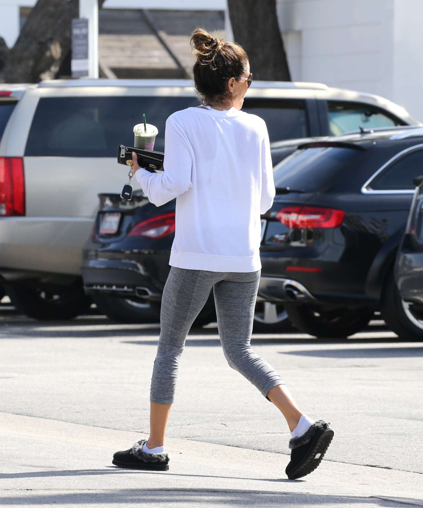 Brooke Burke in Tights out shopping -10 | GotCeleb