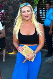 Brooke Hogan - Leaving the Ciroc Summer House Coachella Party in Palm Springs
