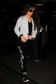 Camila Cabello - Arrives at LAX Airport in LA