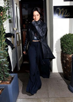 Camila Cabello - Leaving Madeo Restaurant in Beverly Hills