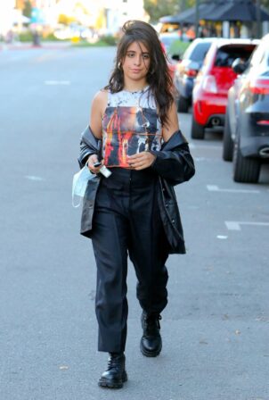 Camila Cabello - Makes a coffee run at Alfred Coffee on Melrose Place in West Hollywood