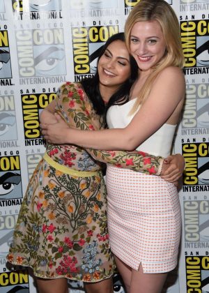 Camila Mendes and Lili Reinhart - Riverdale Panel at Comic-Con 2017