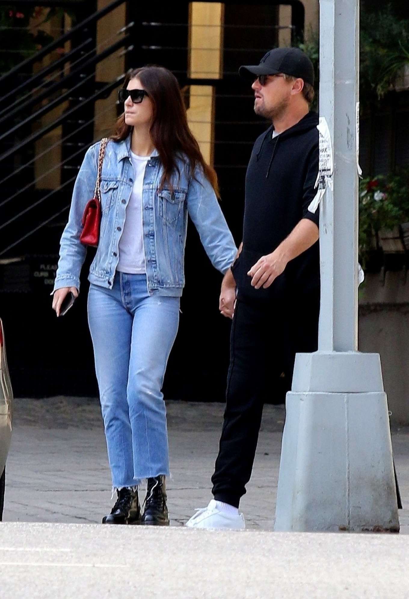 Camila Morrone and Leonardo Dicaprio - Out in Downtown Manhattan-05