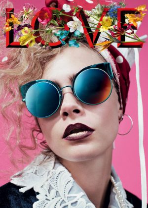 Cara Delevingne - Love Magazine Cover (Summer 2016)