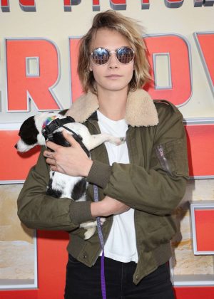 Cara Delevingne - 'Superpower Dogs' Premiere in Los Angeles