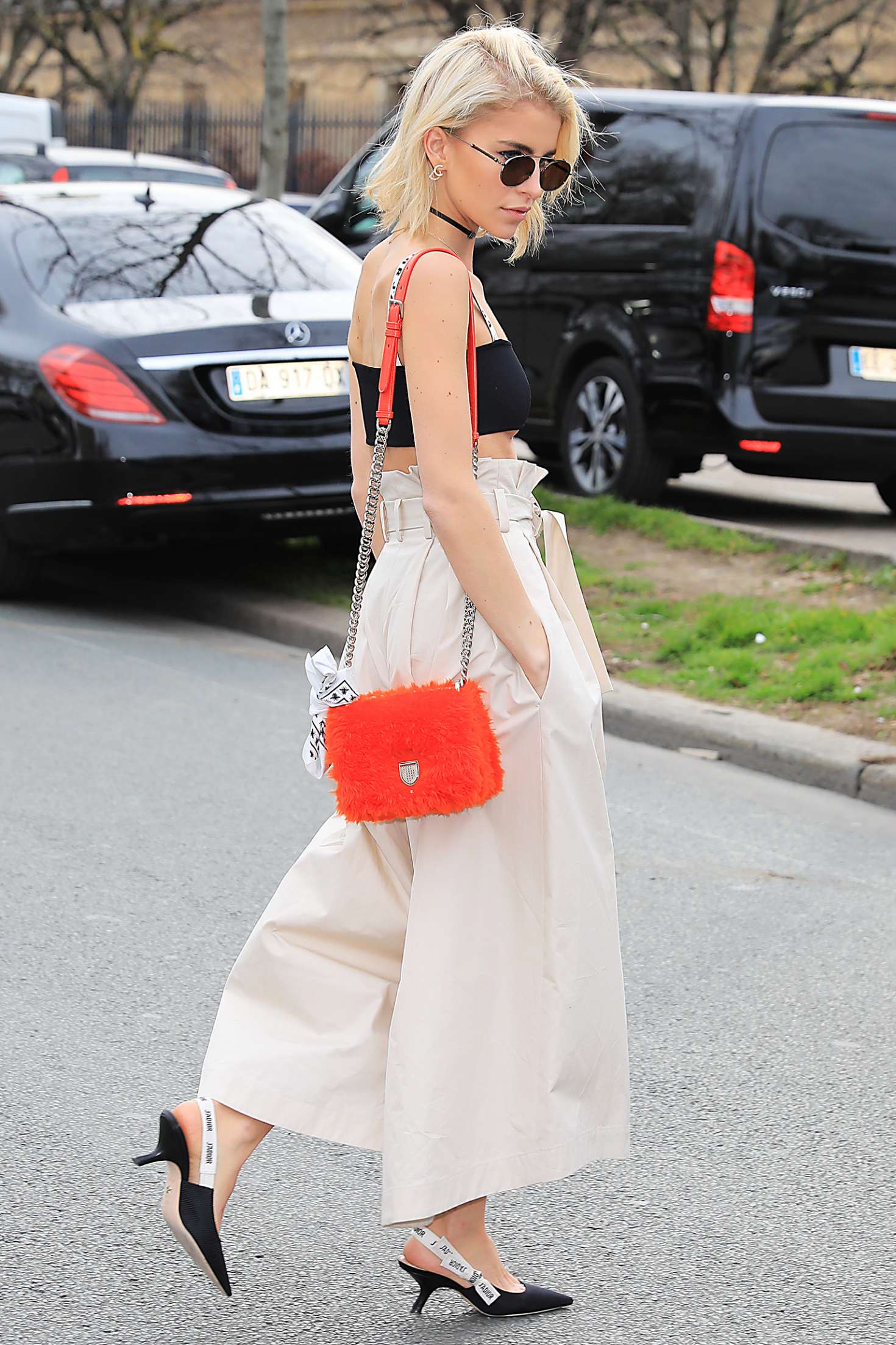 Caro Daur Leaving Dior Show in Paris -03 | GotCeleb