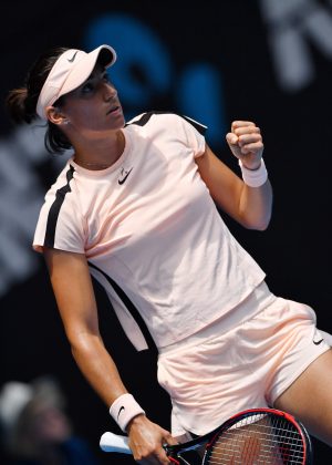 Caroline Garcia - 2018 Australian Open in Melbourne - Day 6