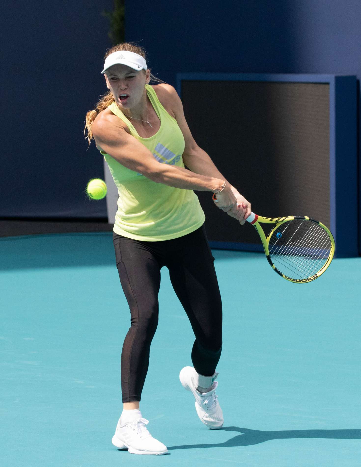 Caroline Wozniacki: Miami Open Tennis Tournament Practice -06 | GotCeleb