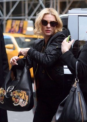 Cate Blanchett - Arrives on Broadway in New York