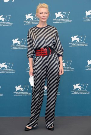 Cate Blanchett attending the jury photocall at 2020 Venice International Film Festival - Italy
