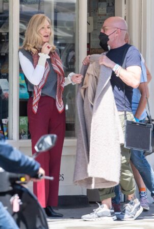 Cate Blanchett - On set of 'Disclaimer' in West London