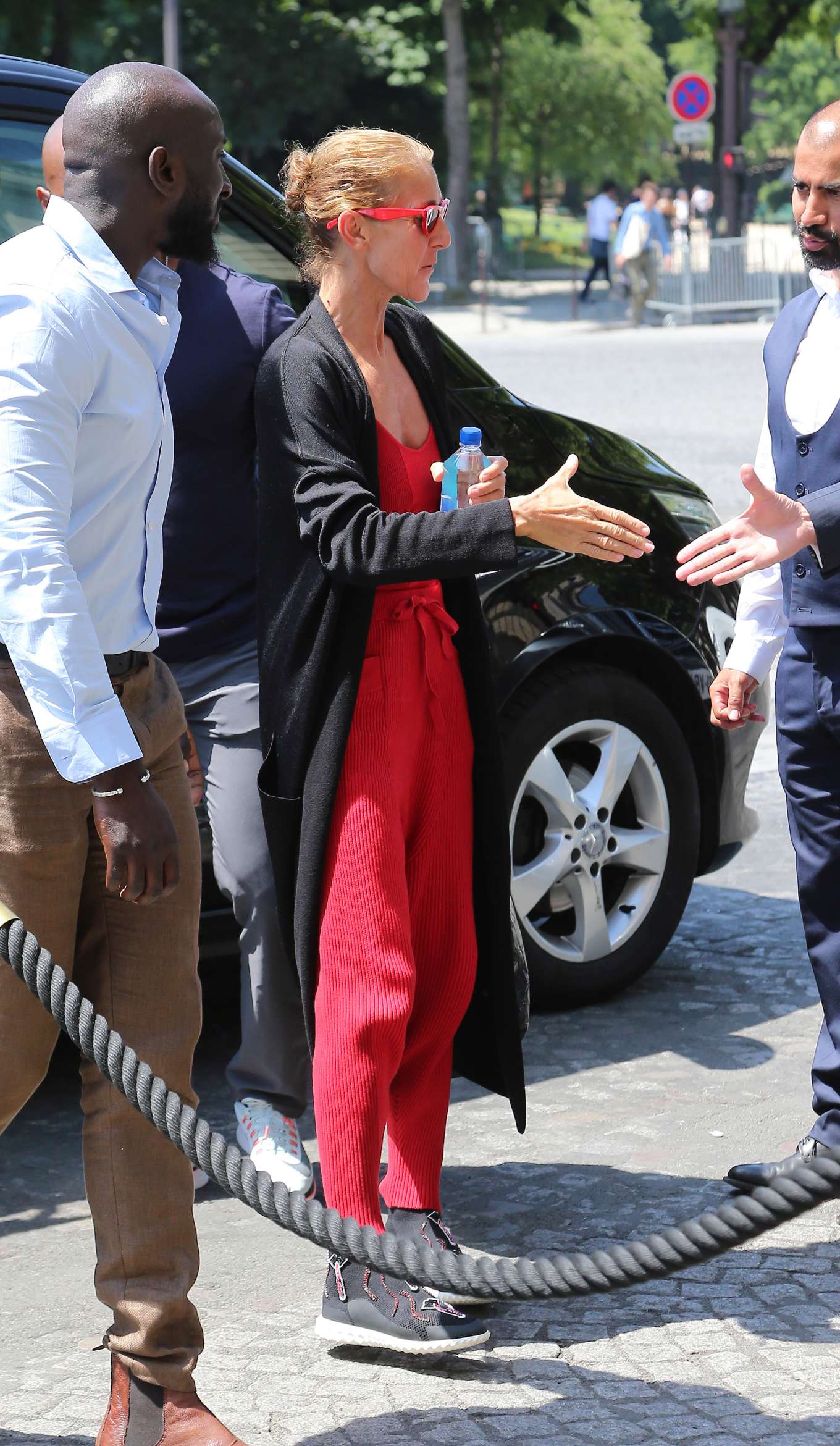 Celine Dion â€“ Arrives in Paris