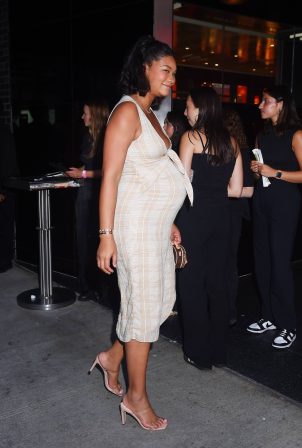 Chanel Iman - Seen at the Boom Boom Room for an Expedia event in New York