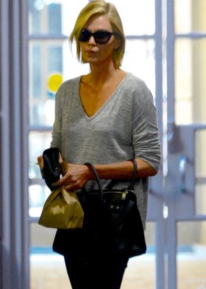Charlize Theron - Leaving the doctors office in Beverly Hills