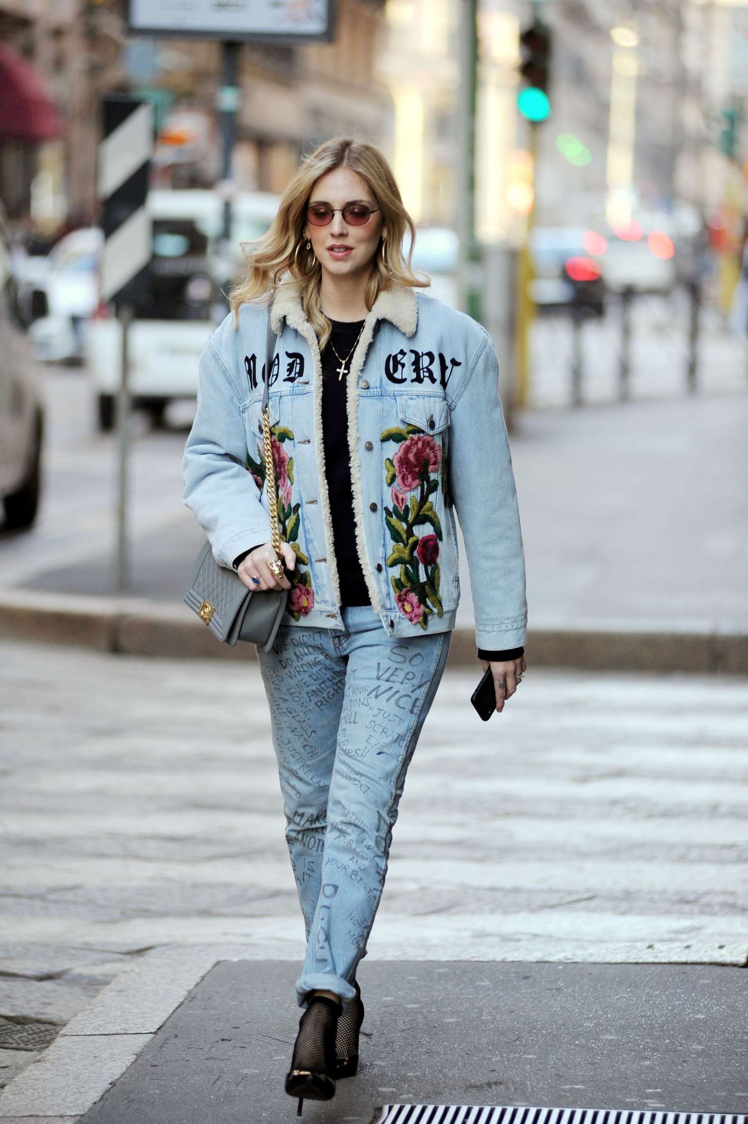 Chiara Ferragni in Jeans -06 | GotCeleb