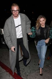 Chloe and Trevor Moretz - Arriving for a private 'Louis Vuitton' Dinner in West Hollywood