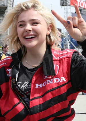 Chloe Moretz - IndyCar 2017 Toyota Grand Prix in Long Beach