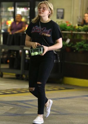 Chloe Moretz - Shopping at Whole Foods in LA