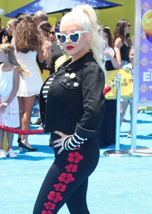 Christina Aguilera - 'The Emoji Movie' Screening in New York