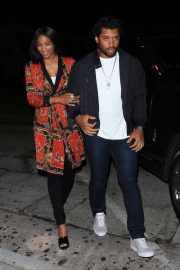 Ciara and Russell Wilson - Celebrate Their Anniversary at Craig's in West Hollywood